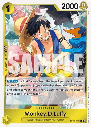 Monkey.D.Luffy (111) (OP10-111) - Royal Blood