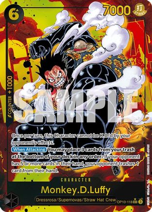 Monkey.D.Luffy (118) (Parallel) (OP10-118) - Royal Blood