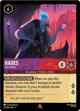 Hades - Fast Talker (52/204)  - Archazias Island