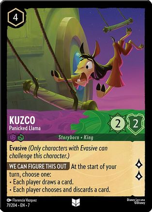 Kuzco - Panicked Llama (71/204)  - Archazias Island
