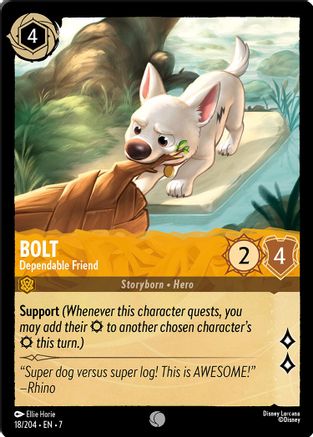 Bolt - Dependable Friend (18/204) Cold Foil - Archazias Island