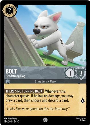 Bolt - Headstrong Dog (184/204)  - Archazias Island