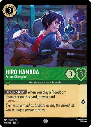Hiro Hamada - Future Champion (90/204) Cold Foil - Archazias Island