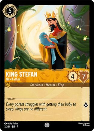 King Stefan - New Father (3/204) Cold Foil - Archazias Island
