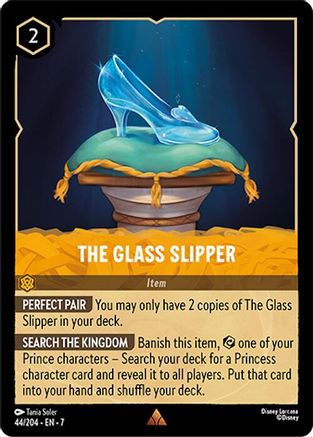 The Glass Slipper (44/204) Cold Foil - Archazias Island