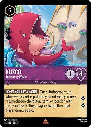 Kuzco - Temporary Whale (45/204)  - Archazias Island