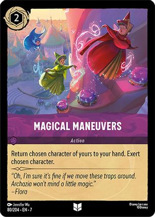 Magical Maneuvers (80/204) Cold Foil - Archazias Island