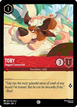 Toby - Dogged Companion (131/204) Cold Foil - Archazias Island