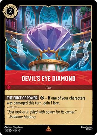 Devil's Eye Diamond (152/204) Cold Foil - Archazias Island