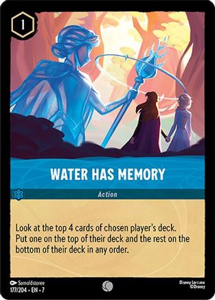 Water Has Memory (177/204) Cold Foil - Archazias Island