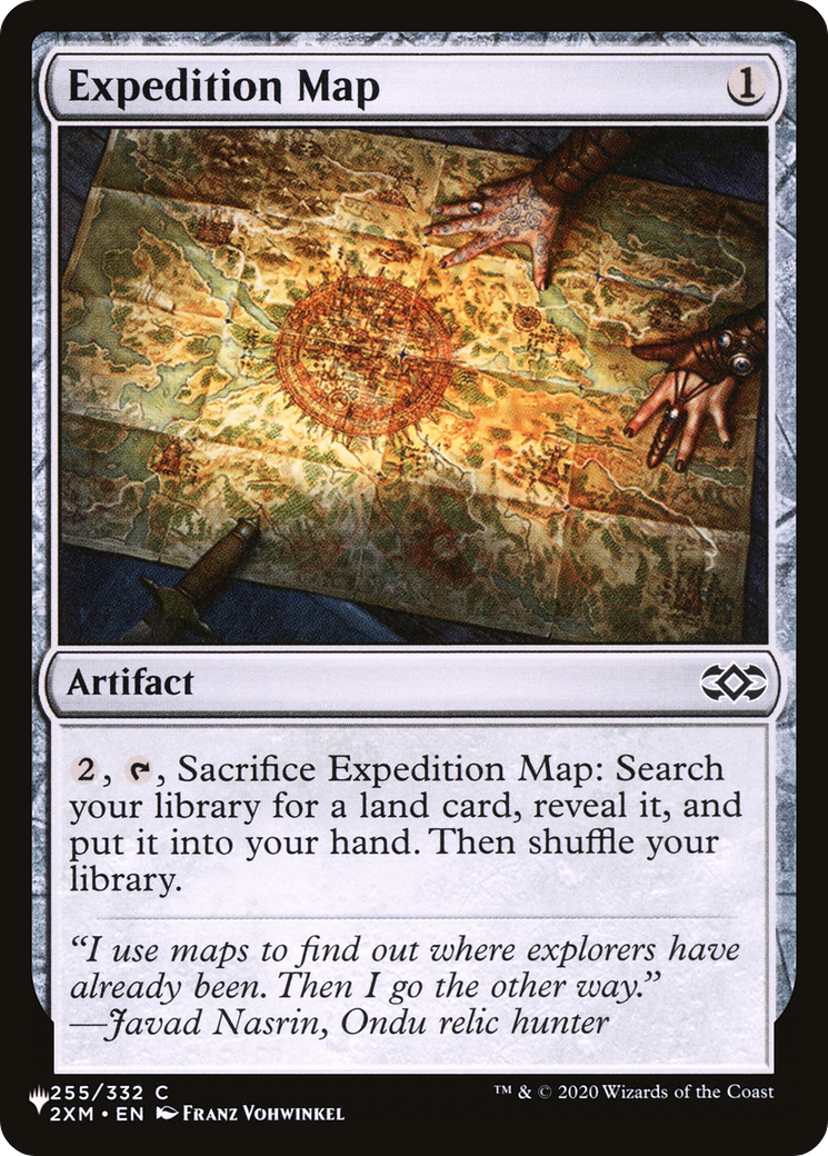 Expedition Map (LIST-255/332) - [The List]