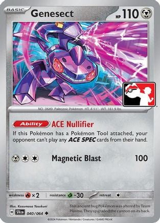 Genesect 40 - [Prize Pack Series Cards] Holofoil