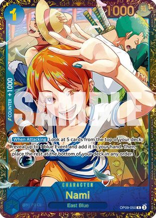 Nami (Championship 25-26 Regionals Season 1) (OP09-050) - One Piece Promotion Cards