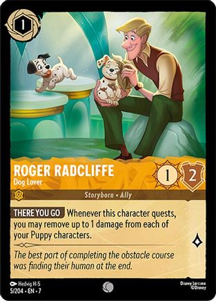 Roger Radcliffe - Dog Lover (5/204) Cold Foil - Archazias Island