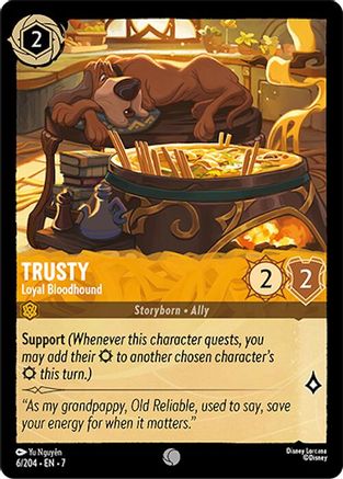 Trusty - Loyal Bloodhound (6/204)  - Archazias Island
