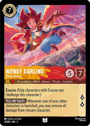 Wendy Darling - Pirate Queen (12/204)  - Archazias Island