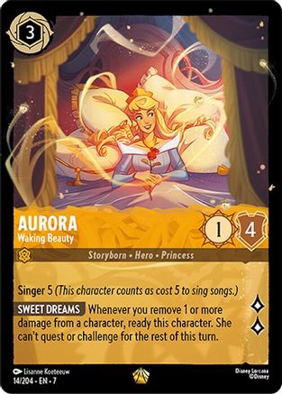Aurora - Waking Beauty (14/204) Cold Foil - Archazias Island