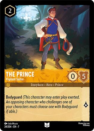 The Prince - Vigilant Suitor (24/204) Cold Foil - Archazias Island