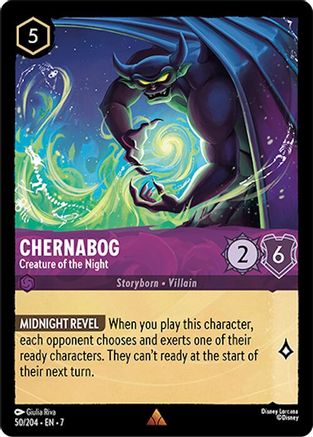Chernabog - Creature of the Night (50/204) Cold Foil - Archazias Island