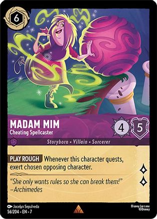 Madam Mim - Cheating Spellcaster (56/204)  - Archazias Island
