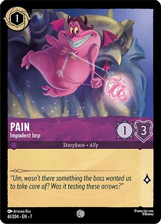 Pain - Impudent Imp (61/204) Cold Foil - Archazias Island