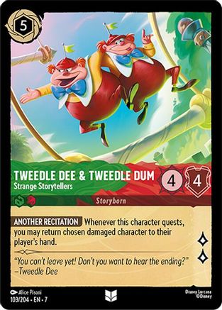 Tweedledee & Tweedledum - Strange Storytellers (103/204)  - Archazias Island
