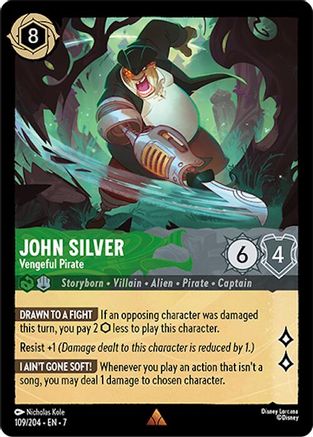 John Silver - Vengeful Pirate (109/204)  - Archazias Island