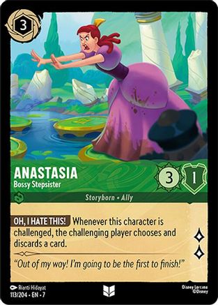 Anastasia - Bossy Stepsister (113/204) Cold Foil - Archazias Island