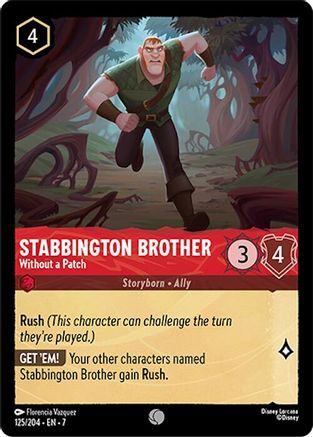 Stabbington Brother - Without a Patch (125/204)  - Archazias Island