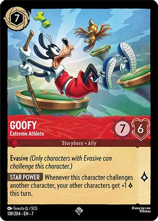 Goofy - Extreme Athlete (139/204) Cold Foil - Archazias Island