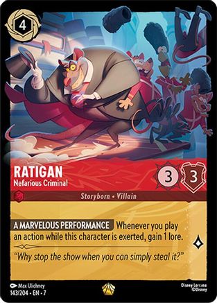 Ratigan - Nefarious Criminal (143/204)  - Archazias Island