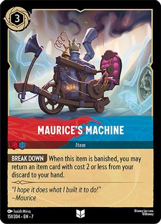 Maurice's Machine (151/204) Cold Foil - Archazias Island