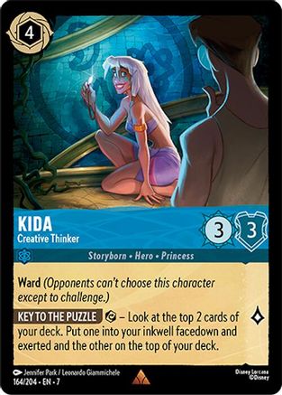 Kida - Creative Thinker (164/204) Cold Foil - Archazias Island