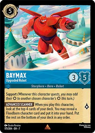 Baymax - Upgraded Robot (175/204) Cold Foil - Archazias Island