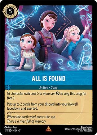 All Is Found (178/204) Cold Foil - Archazias Island