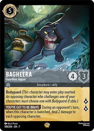 Bagheera - Guardian Jaguar (198/204) Cold Foil - Archazias Island