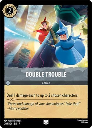 Double Trouble (202/204) Cold Foil - Archazias Island