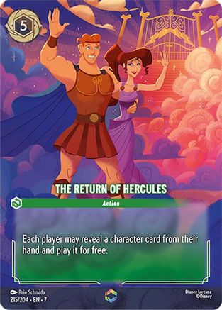 The Return of Hercules (Enchanted) (215/204) Holofoil - Archazias Island