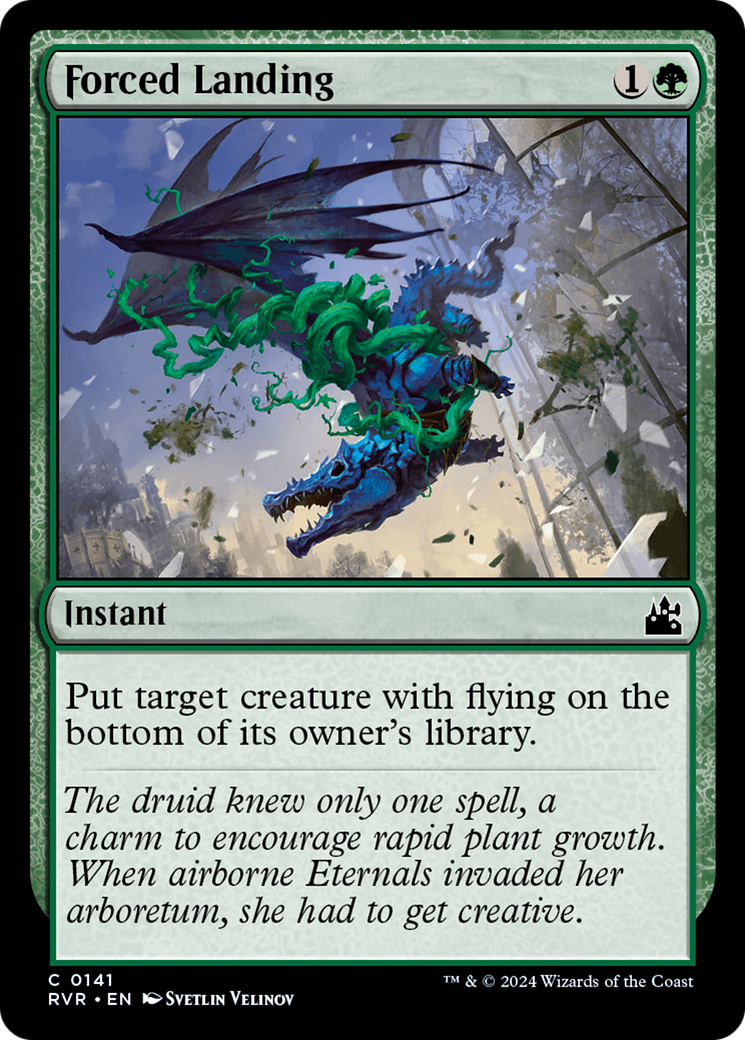 Forced Landing (RVR-141) - [Ravnica Remastered]