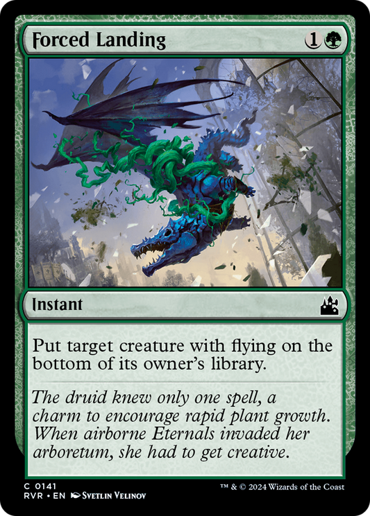 Forced Landing (RVR-141) - [Ravnica Remastered] Foil