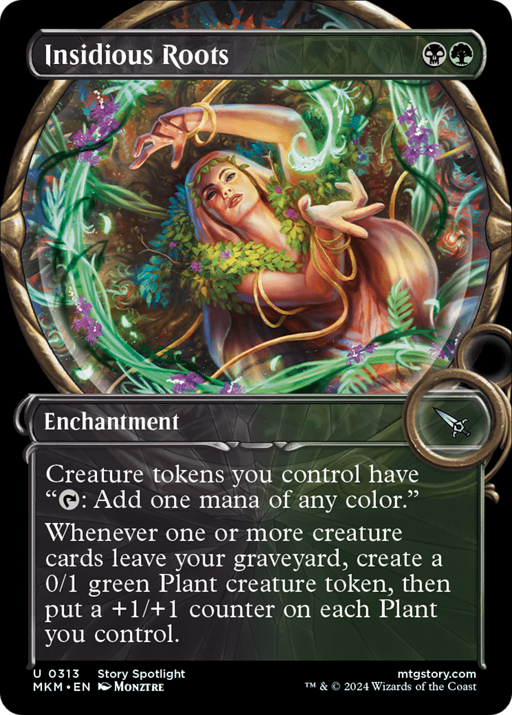 Insidious Roots (MKM-313) - [Murders at Karlov Manor]: (Showcase) Foil