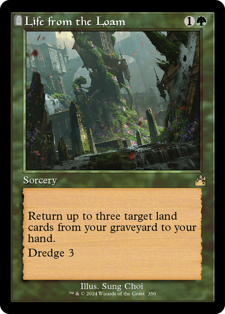 Life from the Loam (RVR-350) - [Ravnica Remastered]: (tombstone) Foil