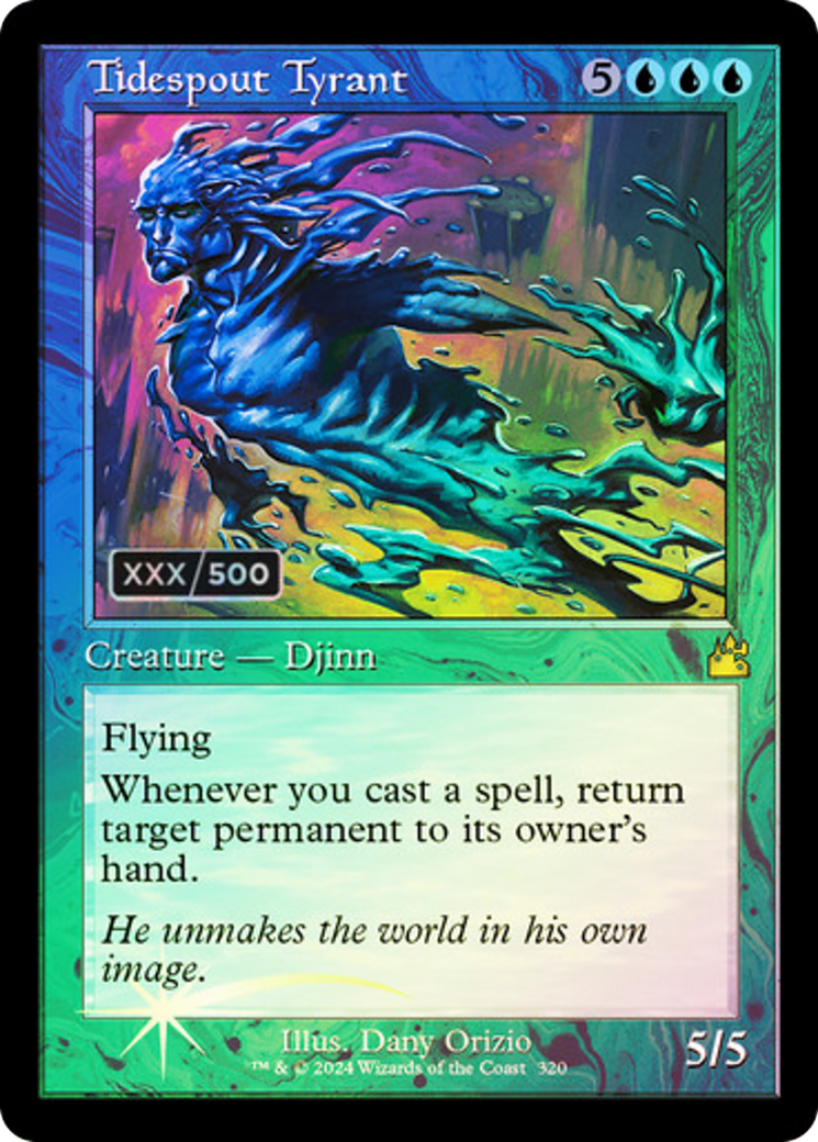 Tidespout Tyrant (RVR-320Z) - [Ravnica Remastered] Foil