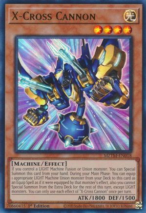 X-Cross Cannon (MZTM-EN018) - Maze of the Master 1st Edition