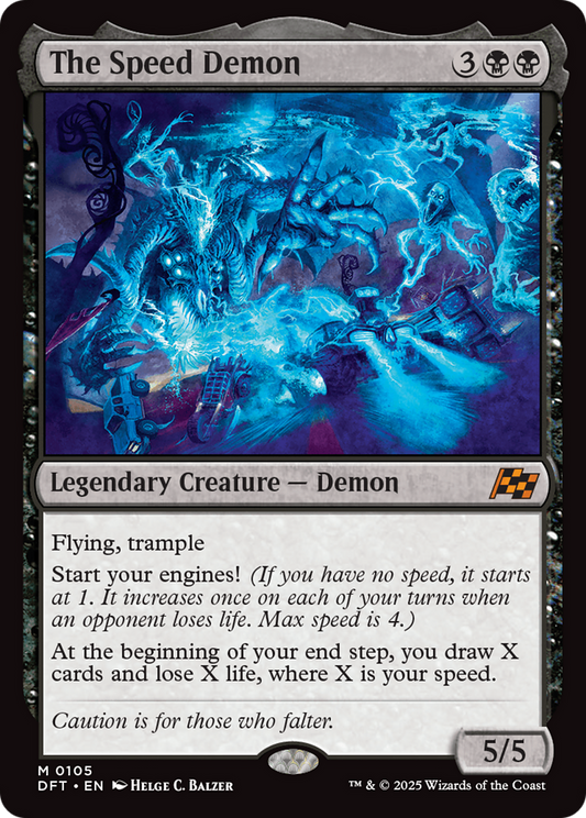 The Speed Demon (DFT-105) - [Aetherdrift] Foil