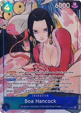 Boa Hancock (Illustration Box Vol.1) (ST17-004) - One Piece Promotion Cards