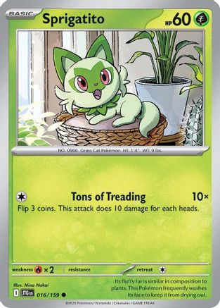 Sprigatito 16/159 - [SV09 Journey Together]