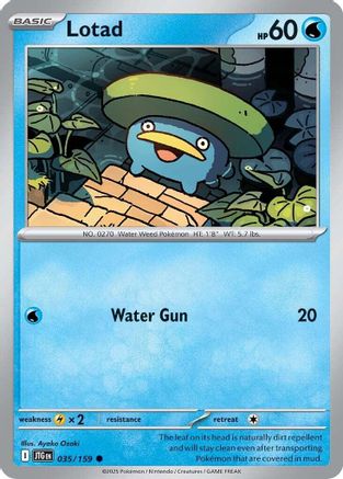 Lotad 35/159 - [SV09 Journey Together] Reverse Holofoil
