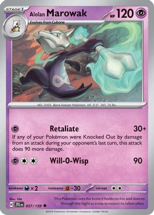 Alolan Marowak 57/159 - [SV09 Journey Together]