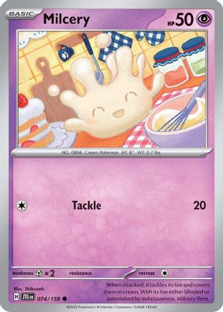 Milcery 74/159 - [SV09 Journey Together] Reverse Holofoil